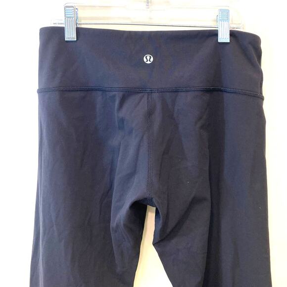 Black Lululemon Long Leggings  6us Workout  wear Full Length - Picture 4 of 7